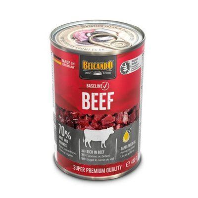 Belcando Baseline Beef - Консервированный корм с говядиной для взрослых собак 512425 фото