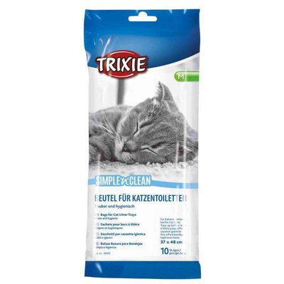 Trixie Simple and Clean Bags for Cat Litter Trays - Пакети для котячого туалету 4043 фото