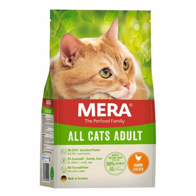 Mera Grain Free Chicken Adult Cat - Сухий беззерновий корм з куркою для дорослих котів 038474 - 8414 фото