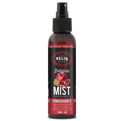 Reliq Botanical Mist-Pomegranate - Спрей-одеколон з екстрактом гранату для догляду та зволоження шерсті собак та котів M120--POM фото