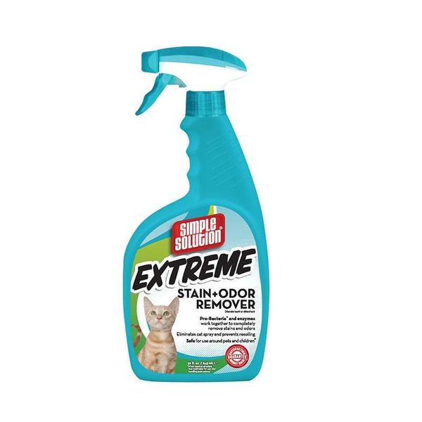 Simple Solution Extreme Cat Stain & Odor Remover - Концентрированное жидкое средство от запаха и пятен жизнедеятельности животных ss10621 фото