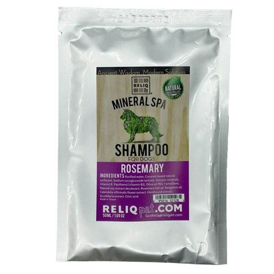 Reliq Mineral Rosemary Shampoo - Шампунь с маслом розмарина для восстановления и увлажнения шерсти собак и котов S50T-RMY фото