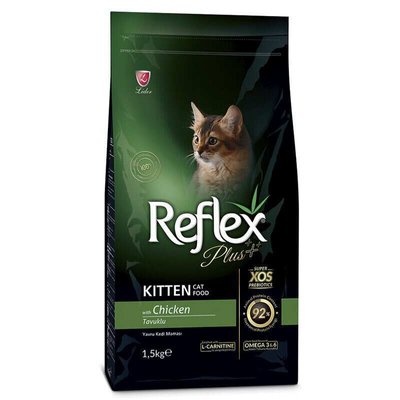 Reflex Plus Kitten Chicken – Сухий корм з куркою для кошенят RFX-301 фото