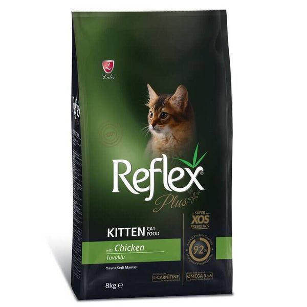 Reflex Plus Kitten Chicken 8 кг - Сухий корм з куркою для кошенят RFX-P321 фото
