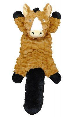 Jolly Pets FAT TAIL Horse &ndash; Игрушка-пищалка Лошадка для собак FT57 фото