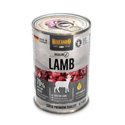 Belcando Baseline Lamb - Консервированный корм с ягненком для взрослых собак 512405 фото
