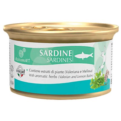Marpet AequilibriaVET Sardines – Консервированный корм из сардин для кошек GH31/085 фото