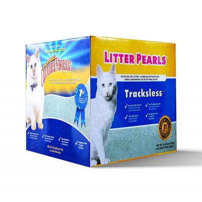 Litter Pearls TrackLess - Наповнювач кварцовий для котячого туалету 30022 фото