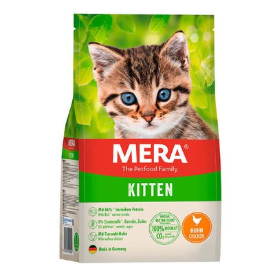 Mera Grain Free Chicken Kitten - Сухой беззерновой корм с курицей для котят 038274 - 8214 фото