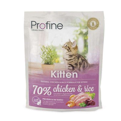 Profine Cat Kitten - Сухой полноценный корм с курицей для котят 170559/7633 фото