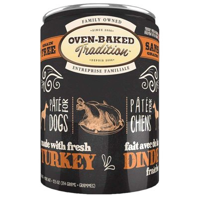Oven-Baked Tradition Dog Fresh Turkey&Vegetables - Консервированный беззерновой корм со свежим мясом индейки и овощами для собак 8670-12.5 фото