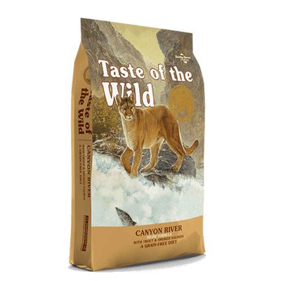 Taste of the Wild Canyon River Feline Formula - Сухой корм с форелью и копченым лососем для кошек 2594-HT18 фото
