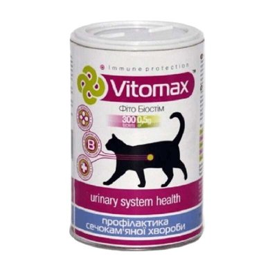 Vitomax Вітамінний комплекс для профілактики сечокам'яної хвороби у котів 200114 фото
