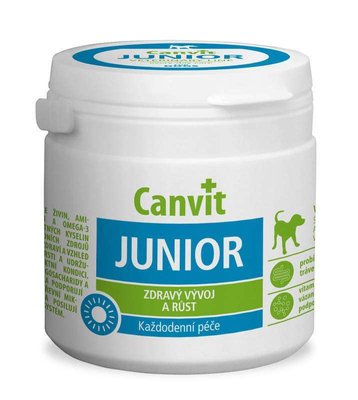 Canvit junior - Комплекс вітамінів для повноцінного розвитку молодого організму цуценят і молодих собак can50721 фото