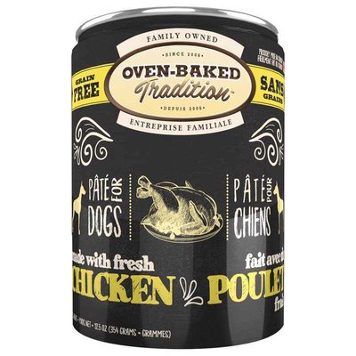 Oven-Baked Tradition Dog Fresh Chicken & Vegetables - Консервированный беззерновой корм со свежим мясом курицы и овощами для собак 8680-12.5 фото