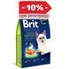 Brit Premium by Nature Cat Sterilized Salmon 8 кг - Сухий корм з лососем для дорослих стерилізованих котів 171872 фото 1
