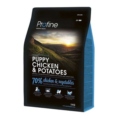 Profine Puppy Chicken and Potatoes - Сухой корм для щенков с курицей и картофелем 170533/7374 фото