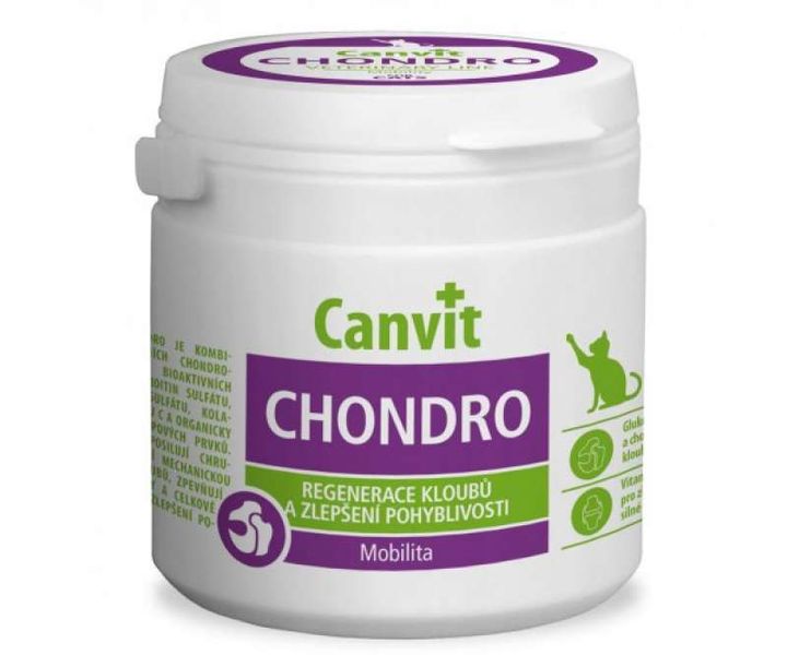 Canvit CHONDRO - Таблетки для котів з проблемами суглобів can50743 фото