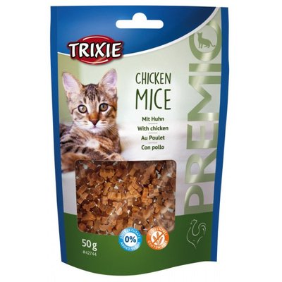 Trixie PREMIO Chicken Mice - Лакомство с курицей в виде мышок 42744 фото