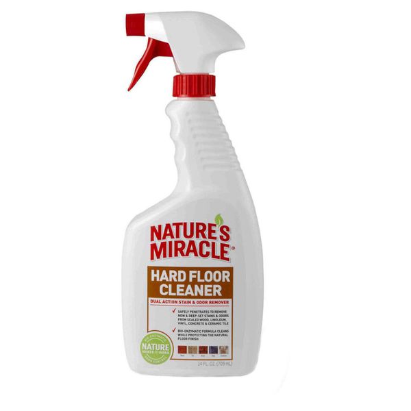 Nature's Miracle Hard Floor Cleaner - Уничтожитель пятен и запахов для всех видов полов 680402 USA фото