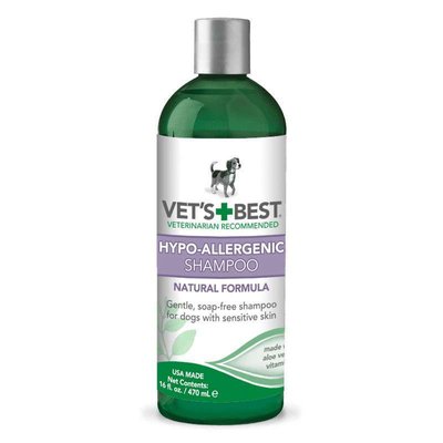 VET`S BEST Hypo-Allergenic Shampoo - Шампунь гипоаллергенный, для чувствительной кожи vb10004 фото