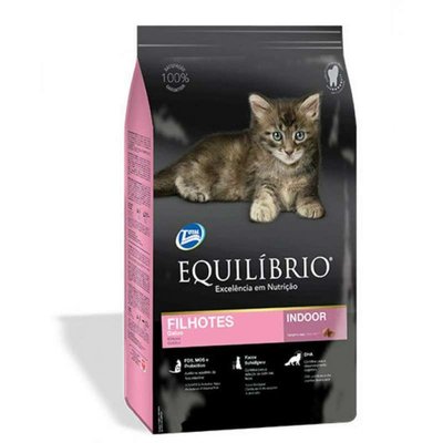 Equilibrio Cat Kitten - Сухий корм з куркою та рибою для кошенят всіх порід ЭКК0.5 фото