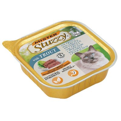 Stuzzy Stuzzy Cat Trout - Консервированный корм с форелью для котов 3006007 фото