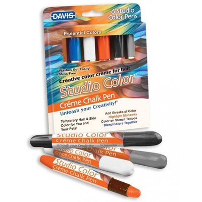 Davis Essential Colors - Фарбувальна крейда основних кольорів для шерсті і шкіри собак та котів SC.CCP-E фото