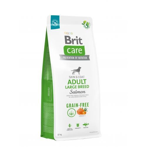 Brit Care Dog Grain-free Adult Large Breed - Сухой беззерновой корм с лососем и картофелем для взрослых собак крупных пород 172204 фото