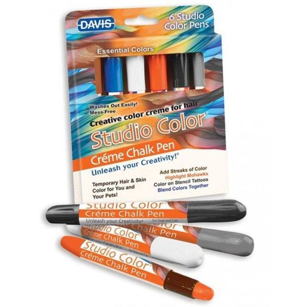 Davis Essential Colors - Красящий мелок основных цветов для шерсти и кожи собак и кошек SC.CCP-E фото