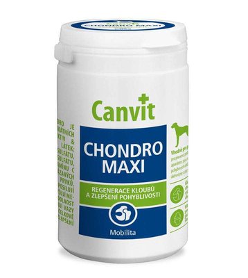 Canvit Chondro Maxi - Комплексна добавка для зміцнення кісток, суглобів і сухожиль собак вагою більше 25 кг can50731 фото