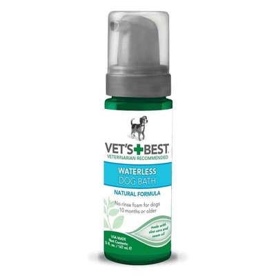 VET`S BEST Waterless Dog Bath - Миюча піна для собак для експрес чишення без води vb10134 фото