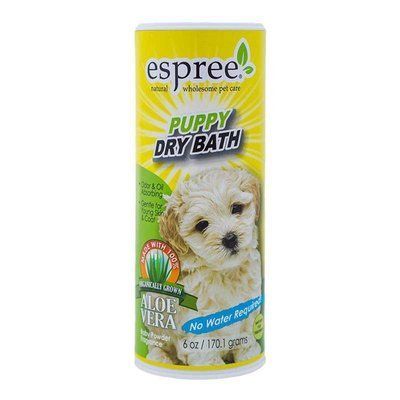 Espree Puppy Dry Bath - Сухой шампунь с протеинами овса и пищевой содой для щенков e01624 фото