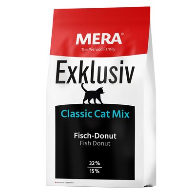 Mera Exclusiv Classic Cat Fish-Mix - Сухий корм для котів із рибою 075145 фото