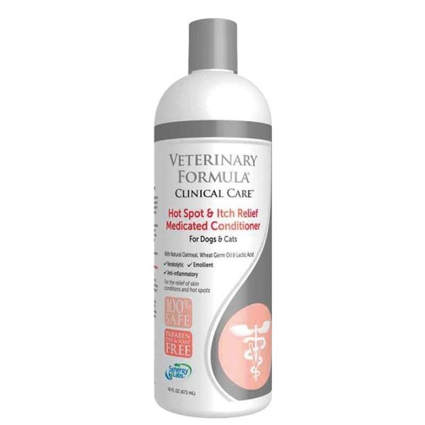 Veterinary Formula Hot Spot&Itch Relief Medicated Conditioner - Кондиционер антиаллергенный противовоспалительный для собак и кошек 01335 фото