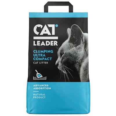 Cat Leader - Наполнитель ультра-комкующийся натуральный для кошачьих туалетов 801410 фото
