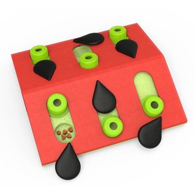 Nina Ottosson Puzzle&Play Melon Madness - Інтерактивна іграшка-головоломка "Кавун" для котів no69583 фото