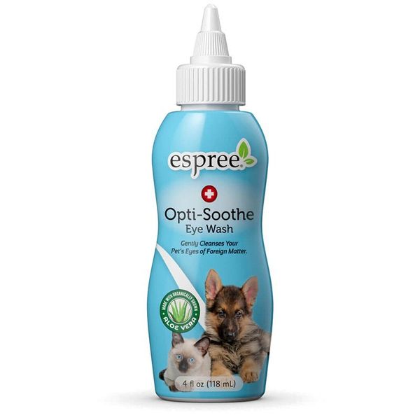 Espree Optisoothe Eye Wash - Смягчающее моющее средство и ополаскиватель для глаз с алоэ для собак и кошек e00146 фото