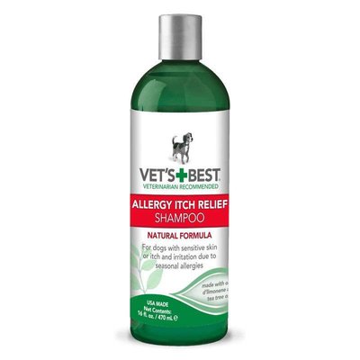 VET`S BEST Allergy Itch Relief Shampoo - Шампунь для собак при аллергии vb10345 фото