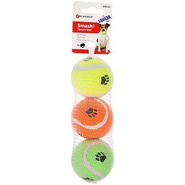 Flamingo Іграшка для собак Smash Tennis Ball - тенісний м`яч з пискавкою 45650 фото