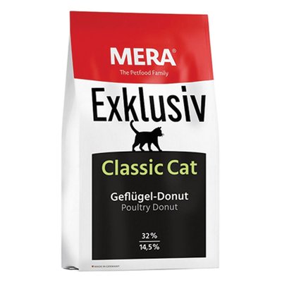 Mera Exclusiv Classic Cat Geflugel - Сухий корм для котів із птицею 075045 фото