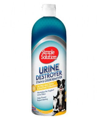 Simple Solution Urine Destroyer - Швидкодіючий засіб для нейтралізації запахів і плям сечі собак і котів ss11362 фото