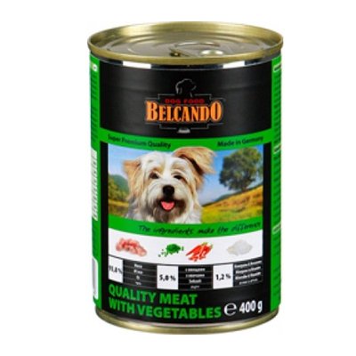 Belcando Консервований суперпреміальний корм з добірним м'ясом і овочами для собак різного віку 51254530 фото