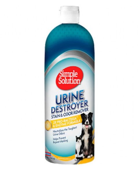 Simple Solution Urine Destroyer - Быстродействующее средство для нейтрализации запахов и пятен мочи собак и котов ss11362 фото