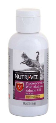 Nutri-Vet Probiotics Salmon Oil - Добавка з пробіотиками та маслом лосося 99849 фото