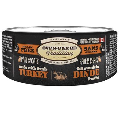 Oven-Baked Tradition Cat Fresh Turkey - Консервированный беззерновой корм со свежим мясом индейки для кошек 8720-5.5 фото