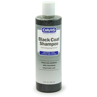 Davis Black Coat Shampoo - Шампунь-концентрат для чорної шерсті собак та котів BCS12 фото