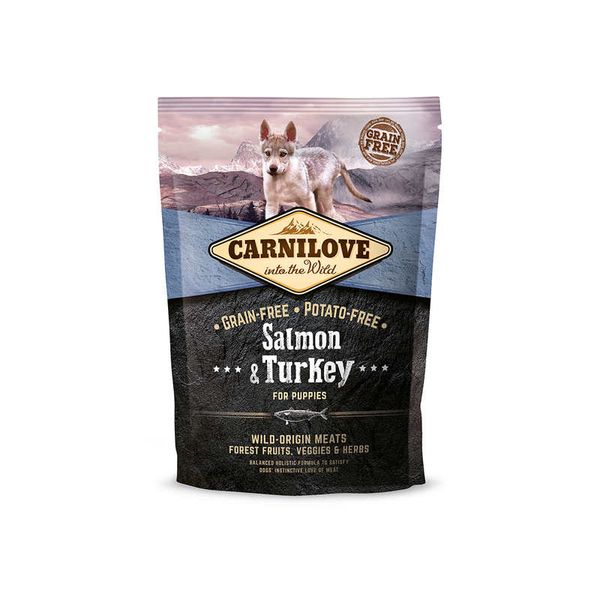 Carnilove Puppy Salmon and Turkey - Сухий корм з лососем та індичкою для цуценят 150822/8839 фото