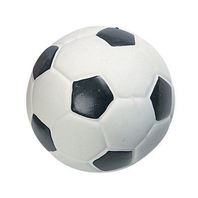 Flamingo Игрушка для собак DOG TOY FOOTBALL мячик футбольный (резина) 9 см 500940 фото