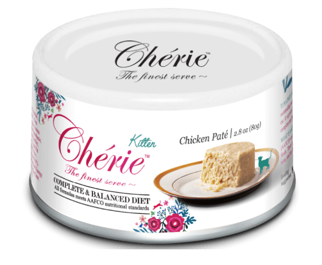 Cherie Kitten Complete and Balanced Chicken - Влажный корм мусс из курицы для котят CHT17502 фото